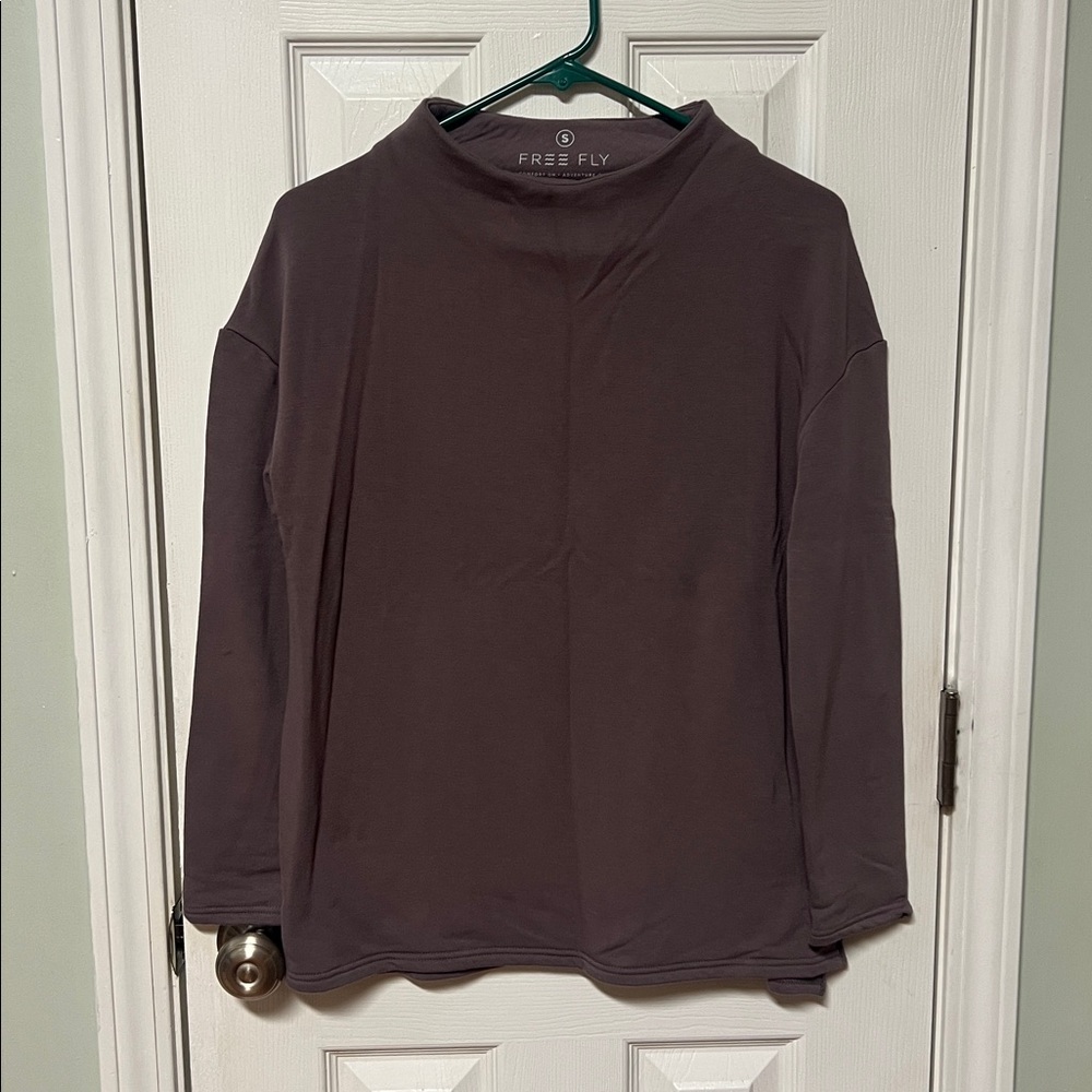 Free Fly Women's Bamboo Thermal Fleece Mockneck